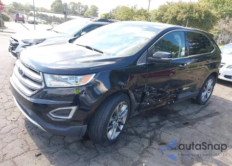 2016 Ford Edge Titanium from USA, damaged, VIN 2FMPK3K80GBB56072